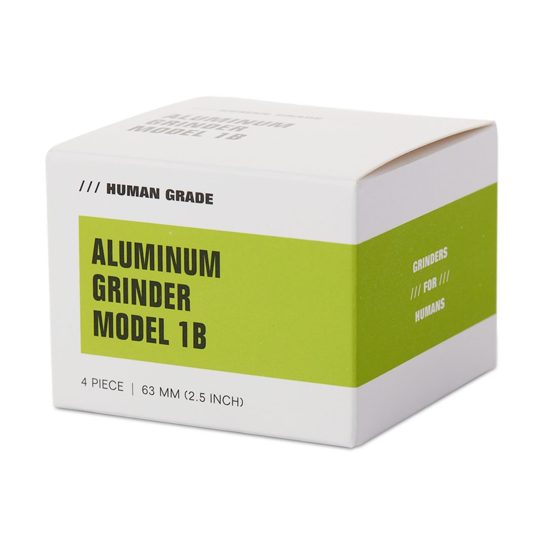 Human Grade 2.5" Aluminum Grinder Model 1B