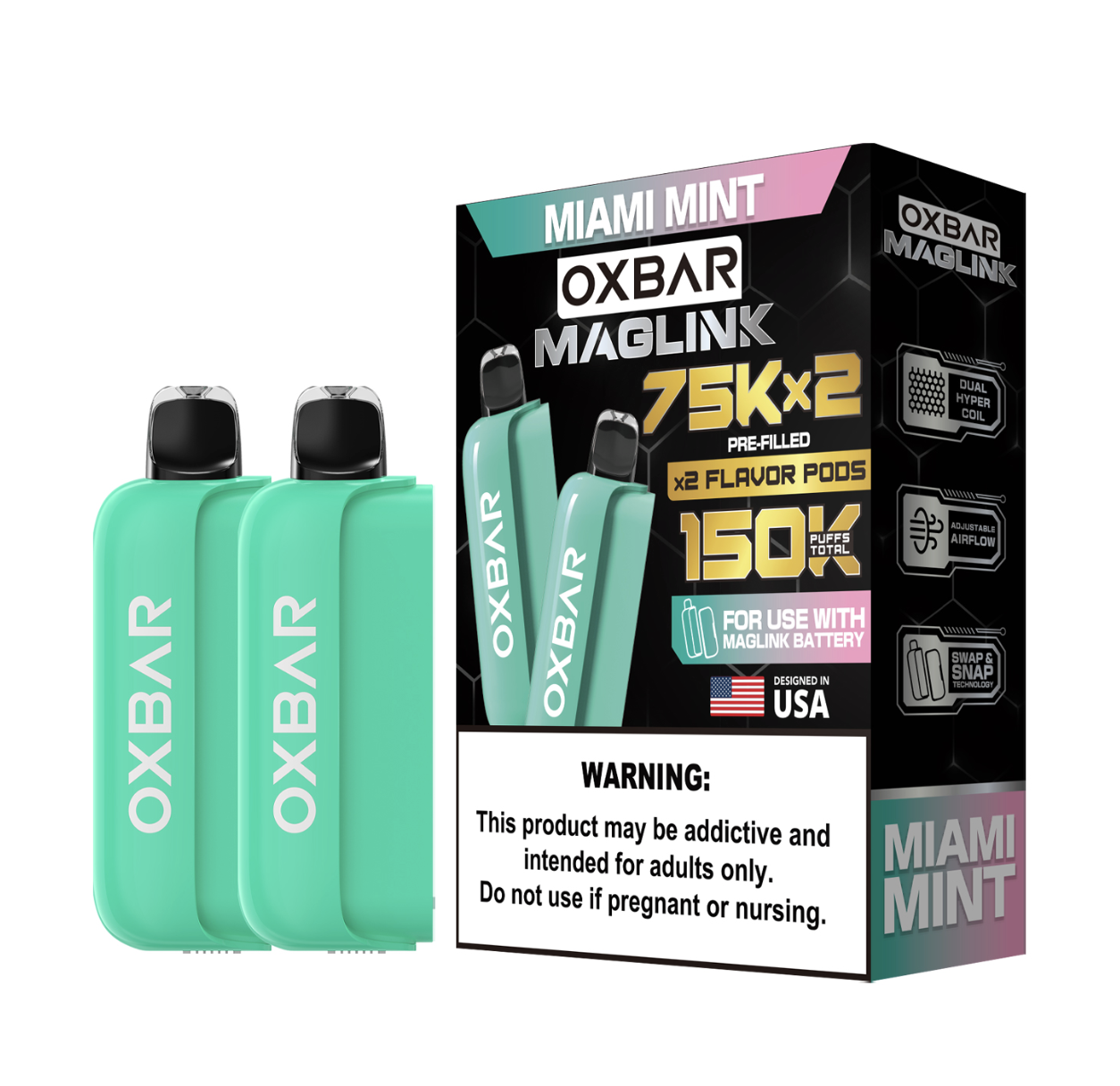 Oxbar MAGLINK 75K Prefilled Pod