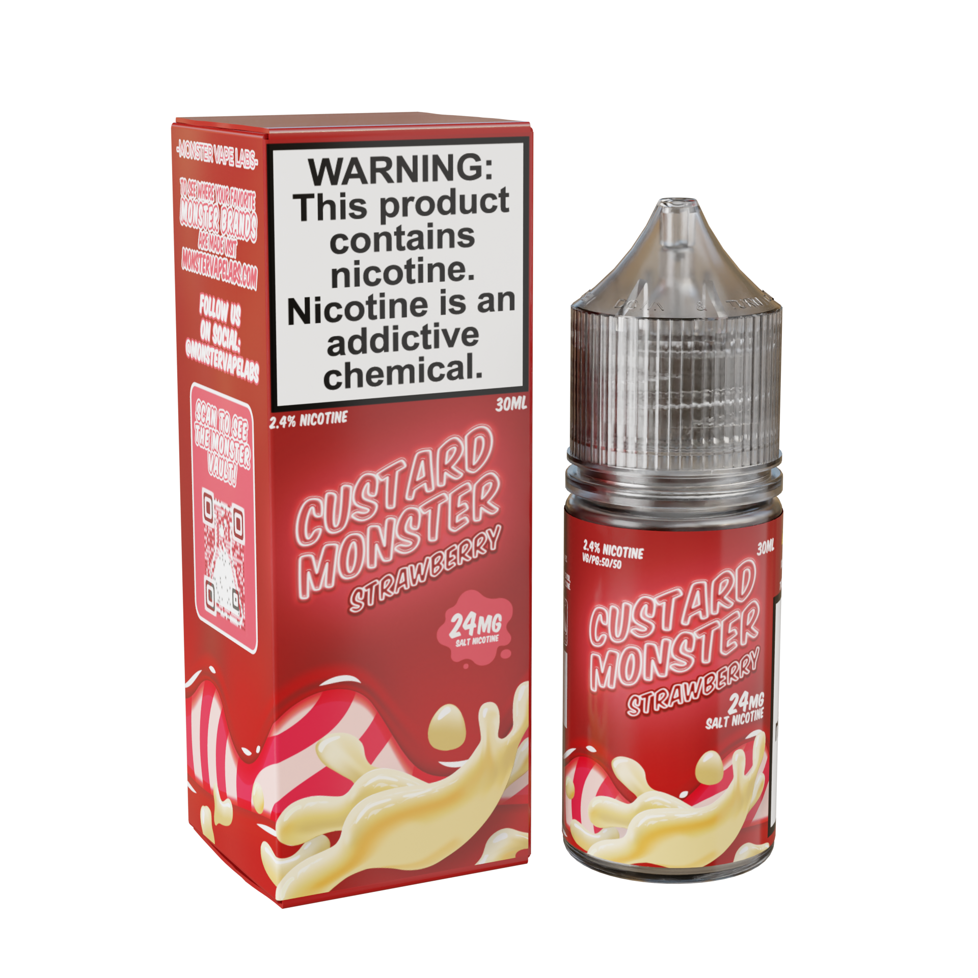 Custard Monster Salts 24mg