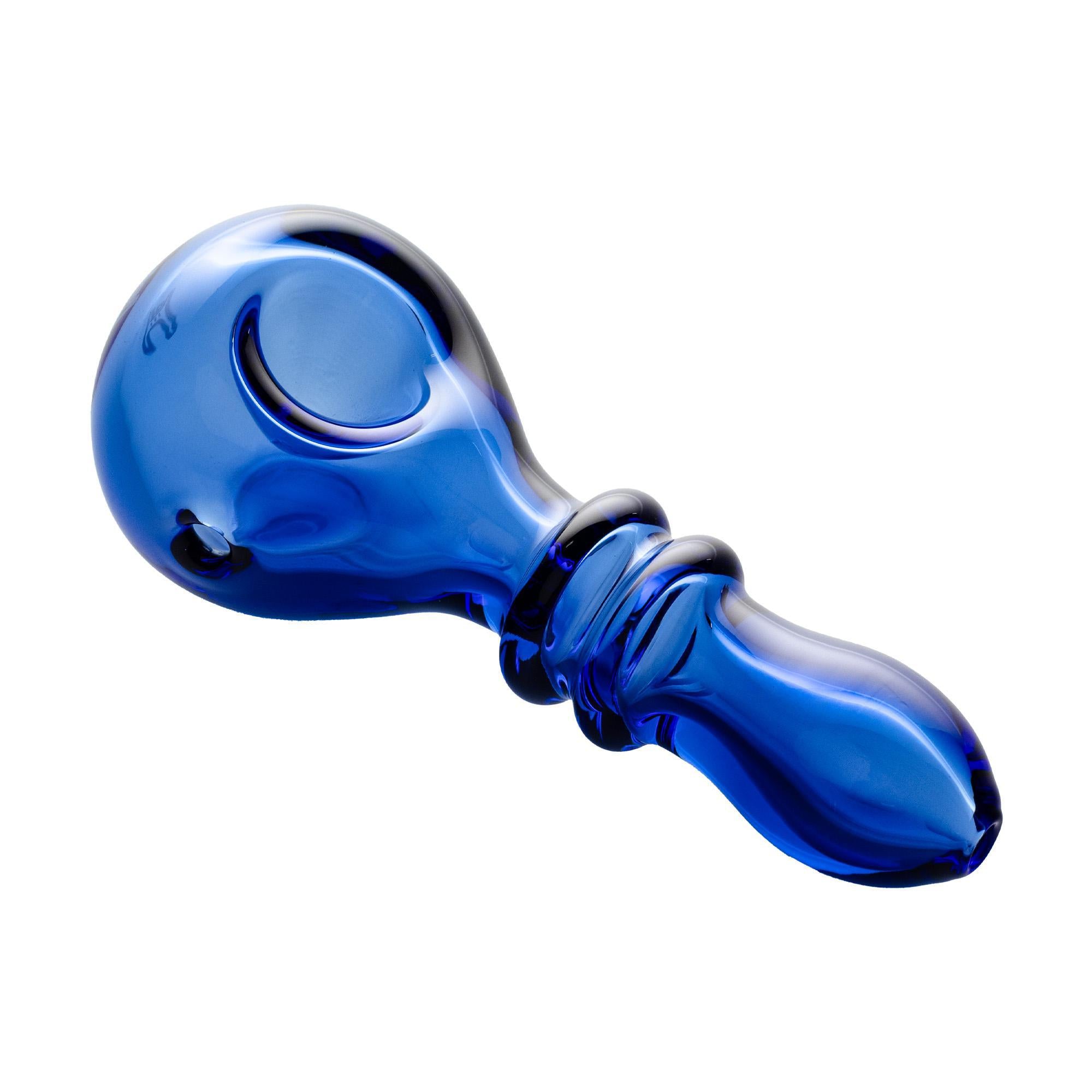 Human Grade Double Ring Spoon Hand Pipe
