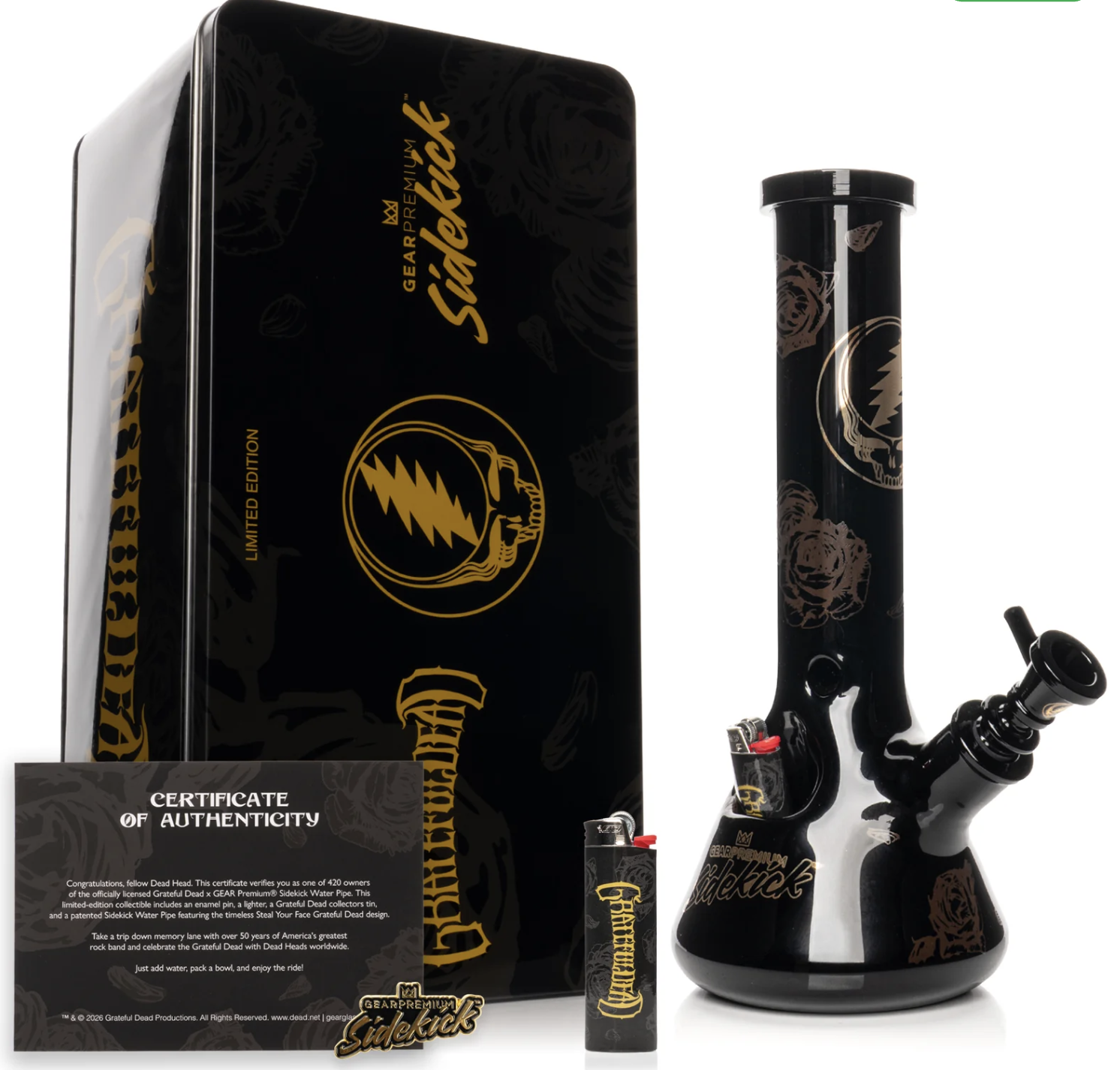 Gear Premium 12" Sidekick Beaker Tube