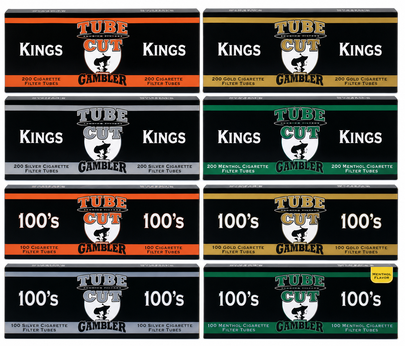 Tube Cut Cigarette Tubes 200ct