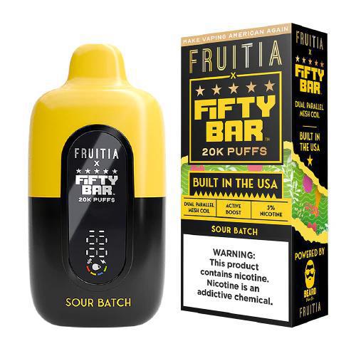 Fifty Bar 20K Fruitia Series