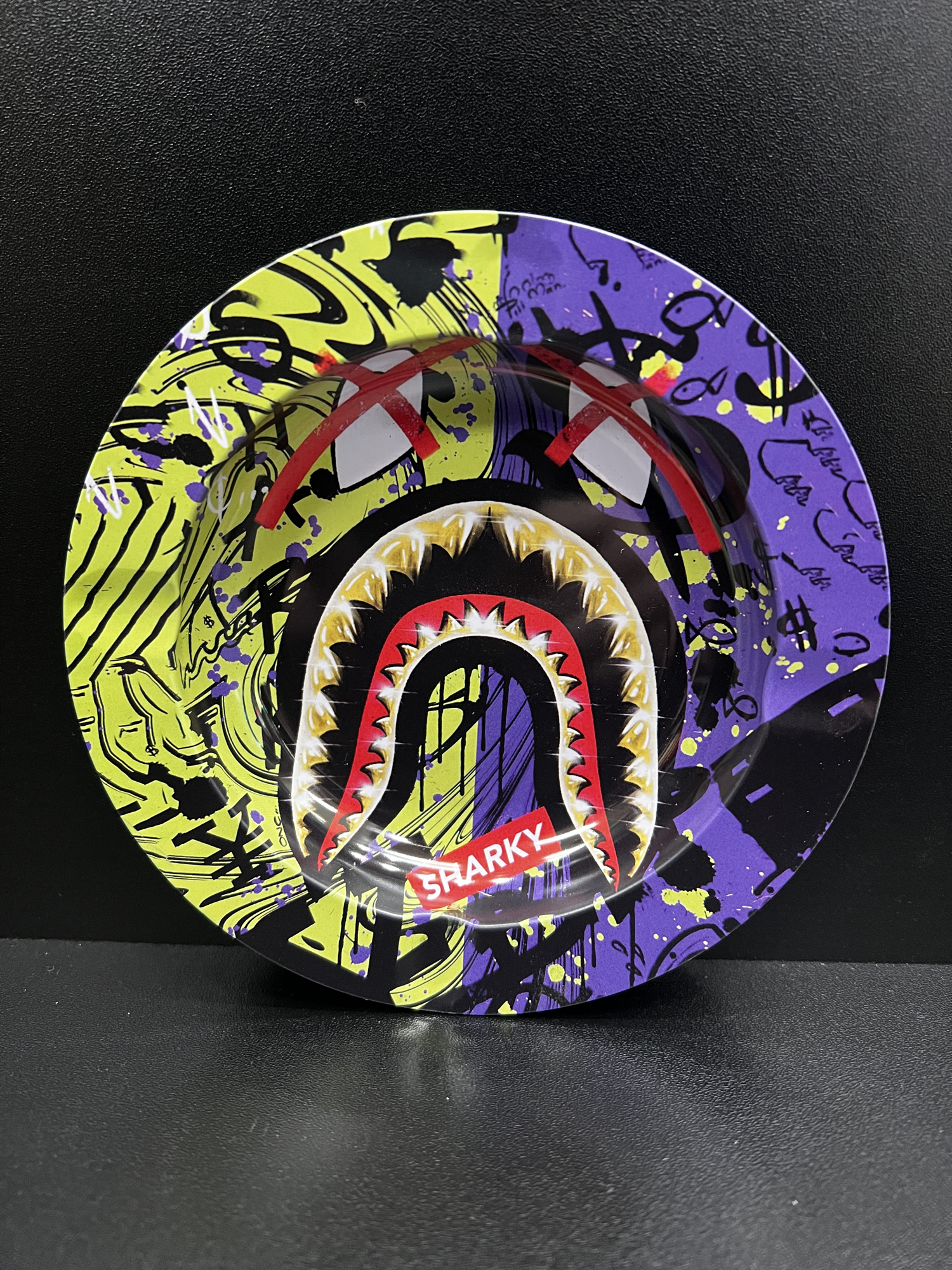 Sharky Small Metal Ashtray