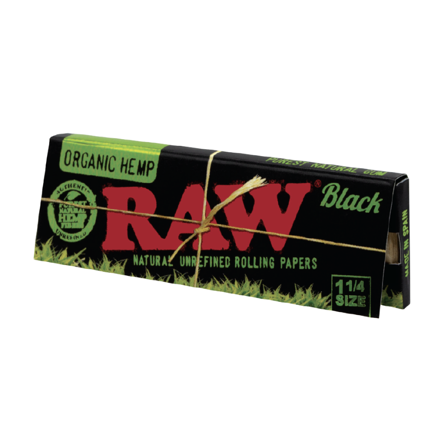Raw Black Organic Hemp Papers