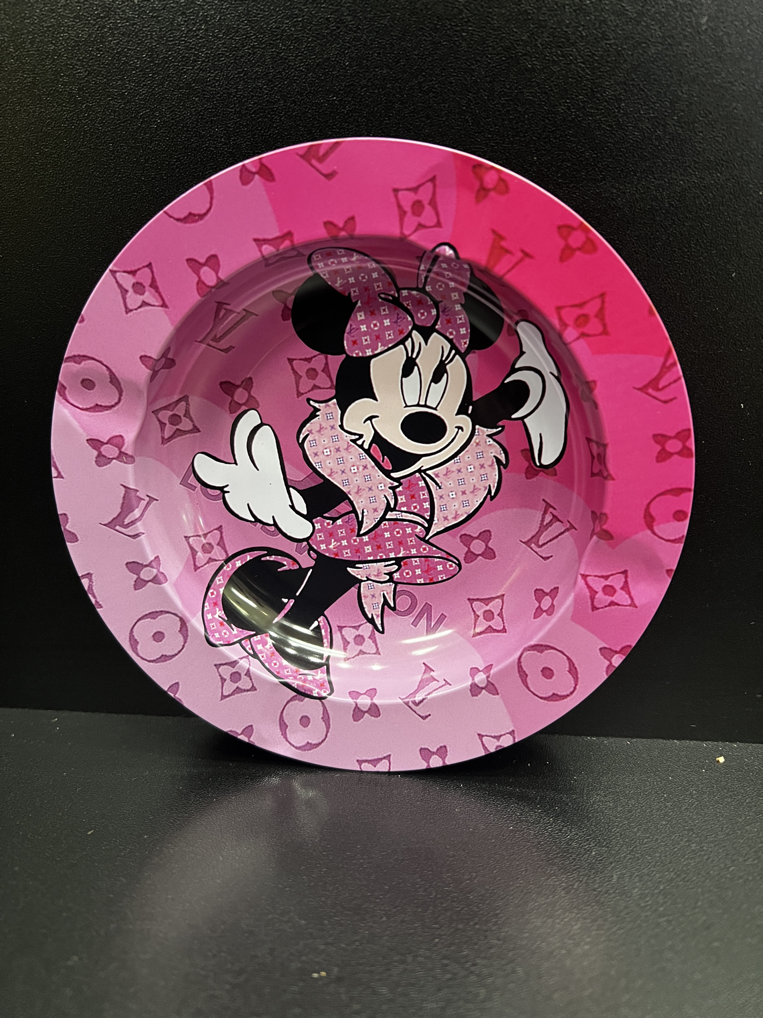 Minnie Magic Small Metal Ashtray