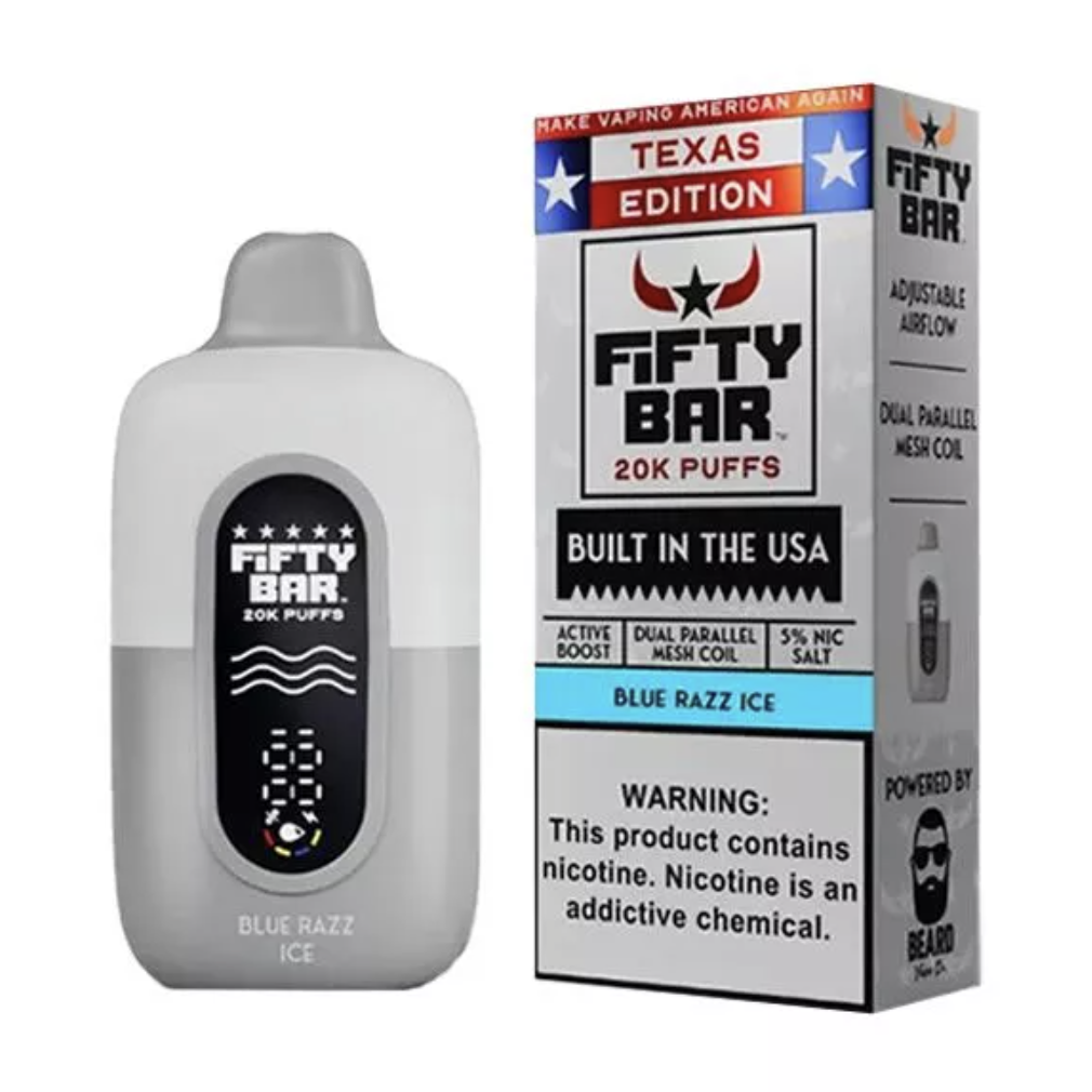 Fifty Bar 20K Texas Edition Disposable Vape