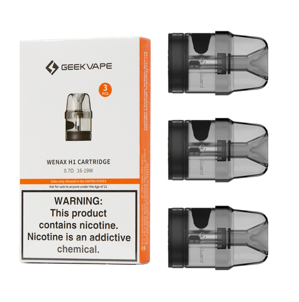 Geek Vape Wenax H1 Cartridge (3-Pack)