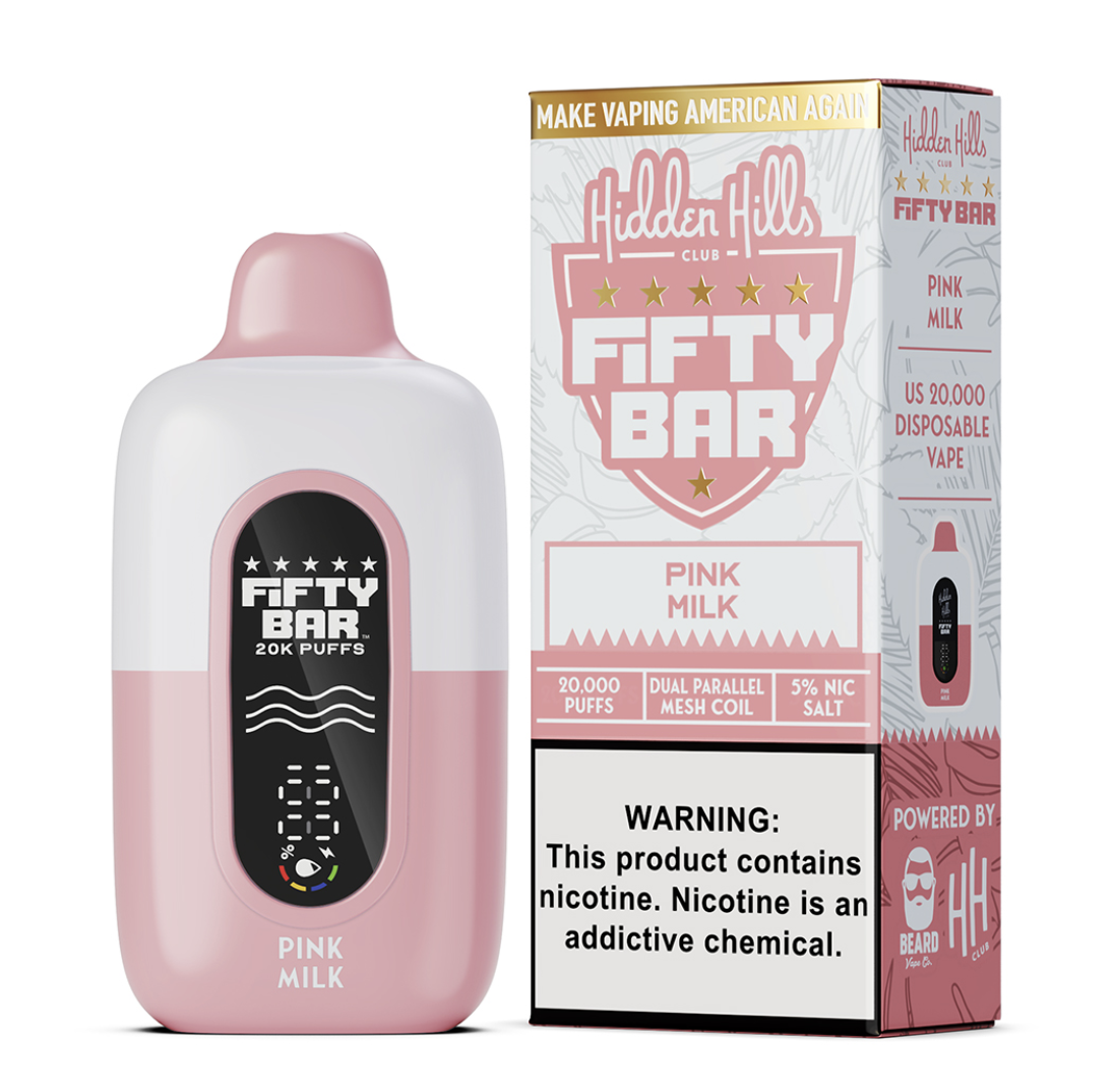Fifty Bar 20K Hidden Hills Series Disposable Vape