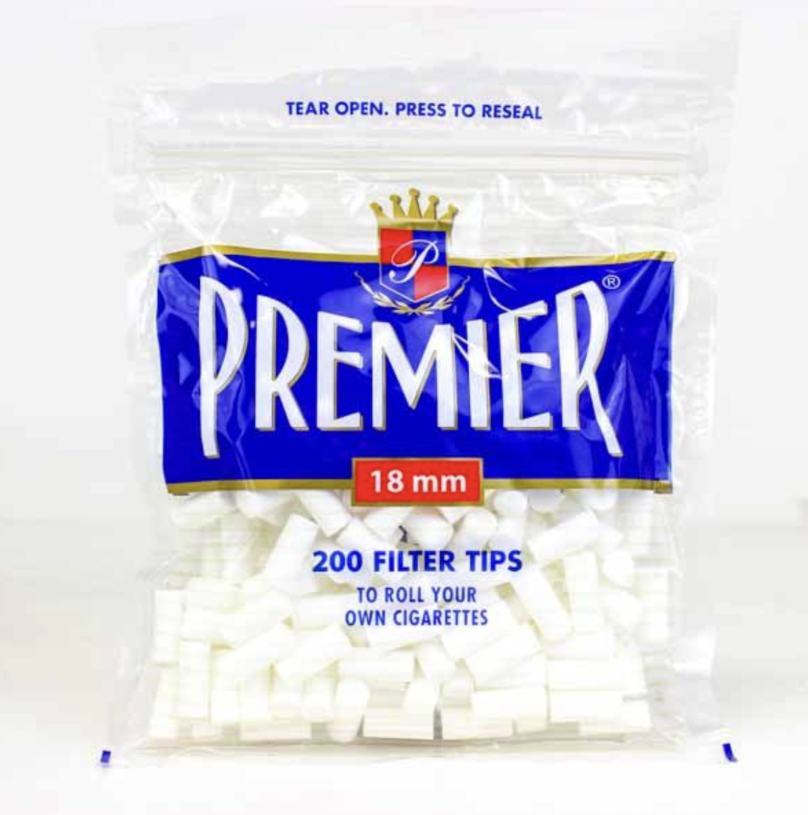 Premier Filter Tips 18mm