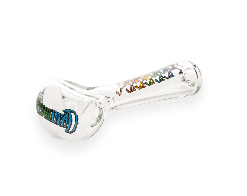 Grateful Dead 4.5" Spoon Hand Pipes w/ Padded Pouch