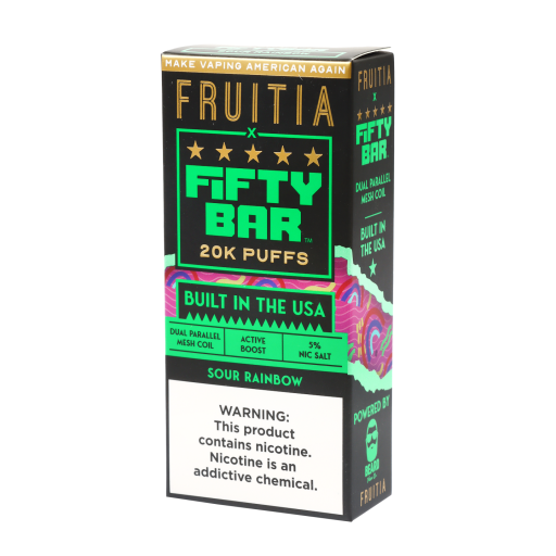Fifty Bar 20K Fruitia Series