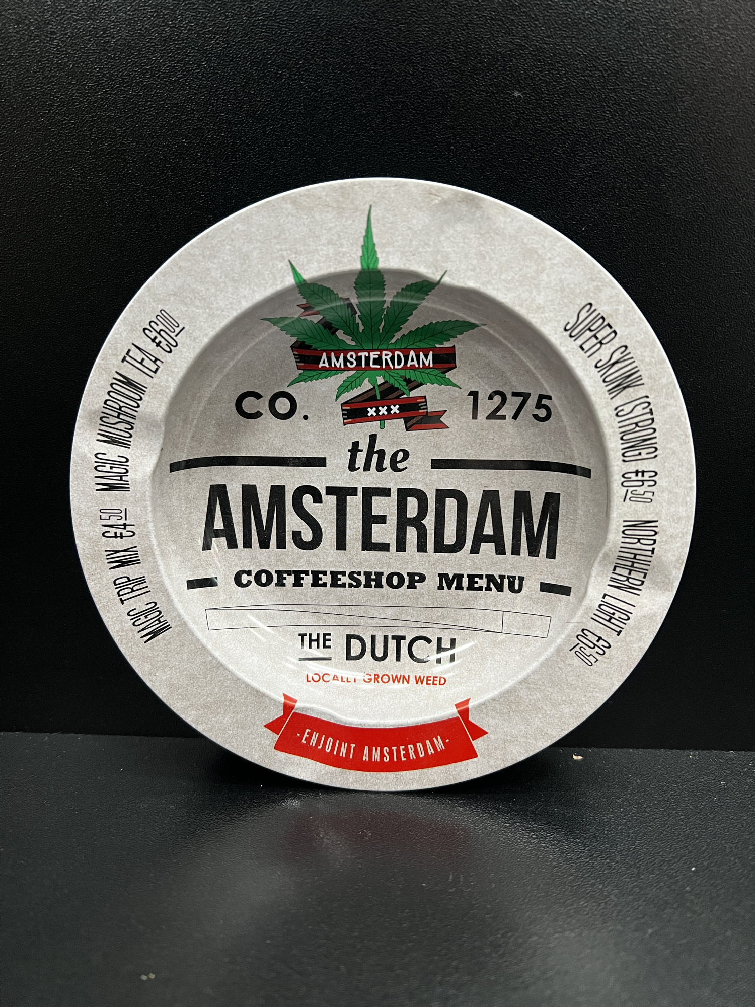 Amsterdam Vibes Small Metal Ashtray