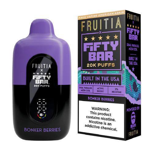 Fifty Bar 20K Fruitia Series