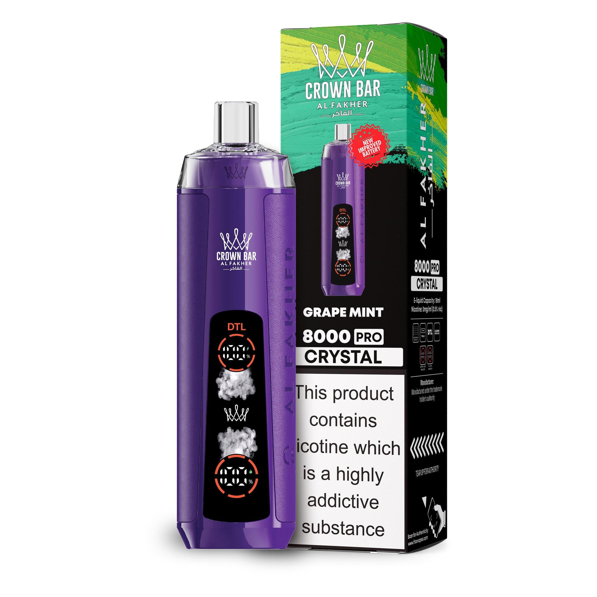 Crown Bar 8k Pro