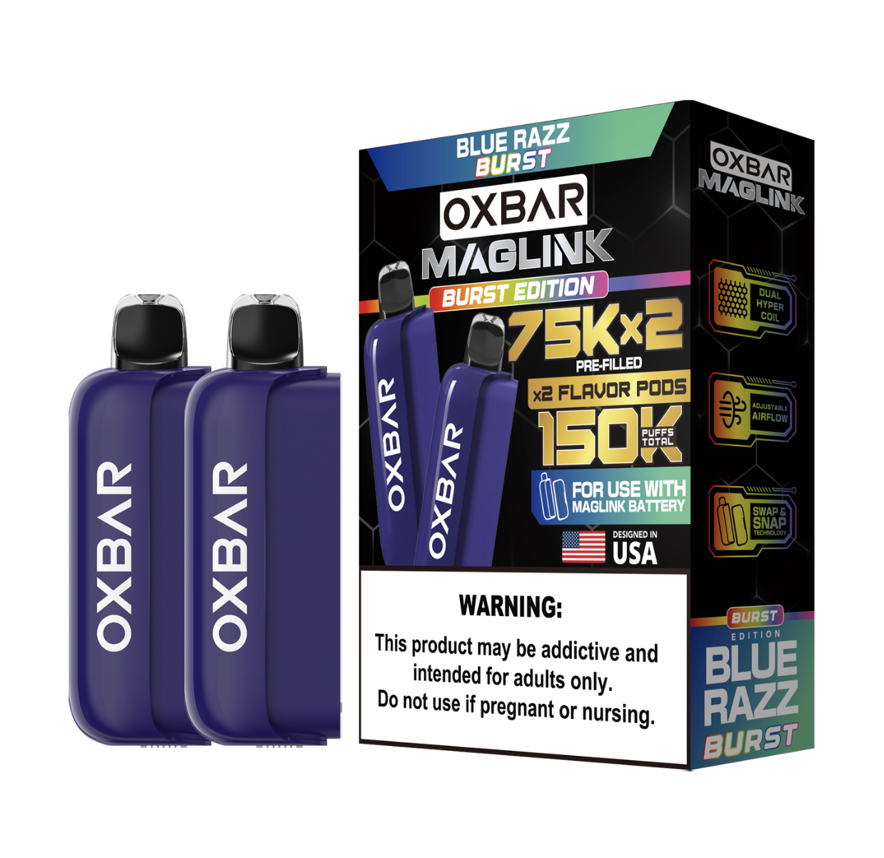 Oxbar MAGLINK 75K Prefilled Pod