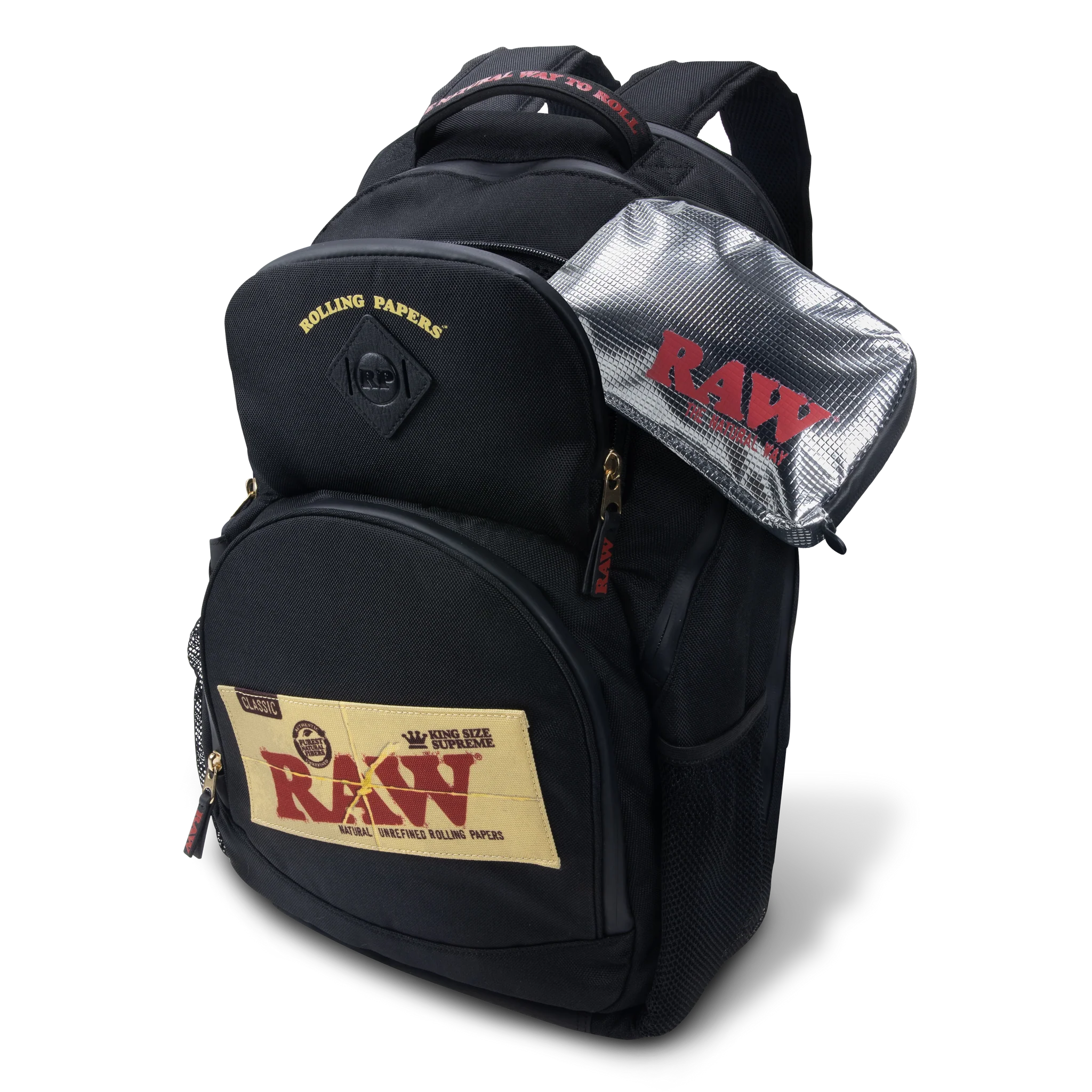 RAW Rolling Papers Smell-Proof Backpack