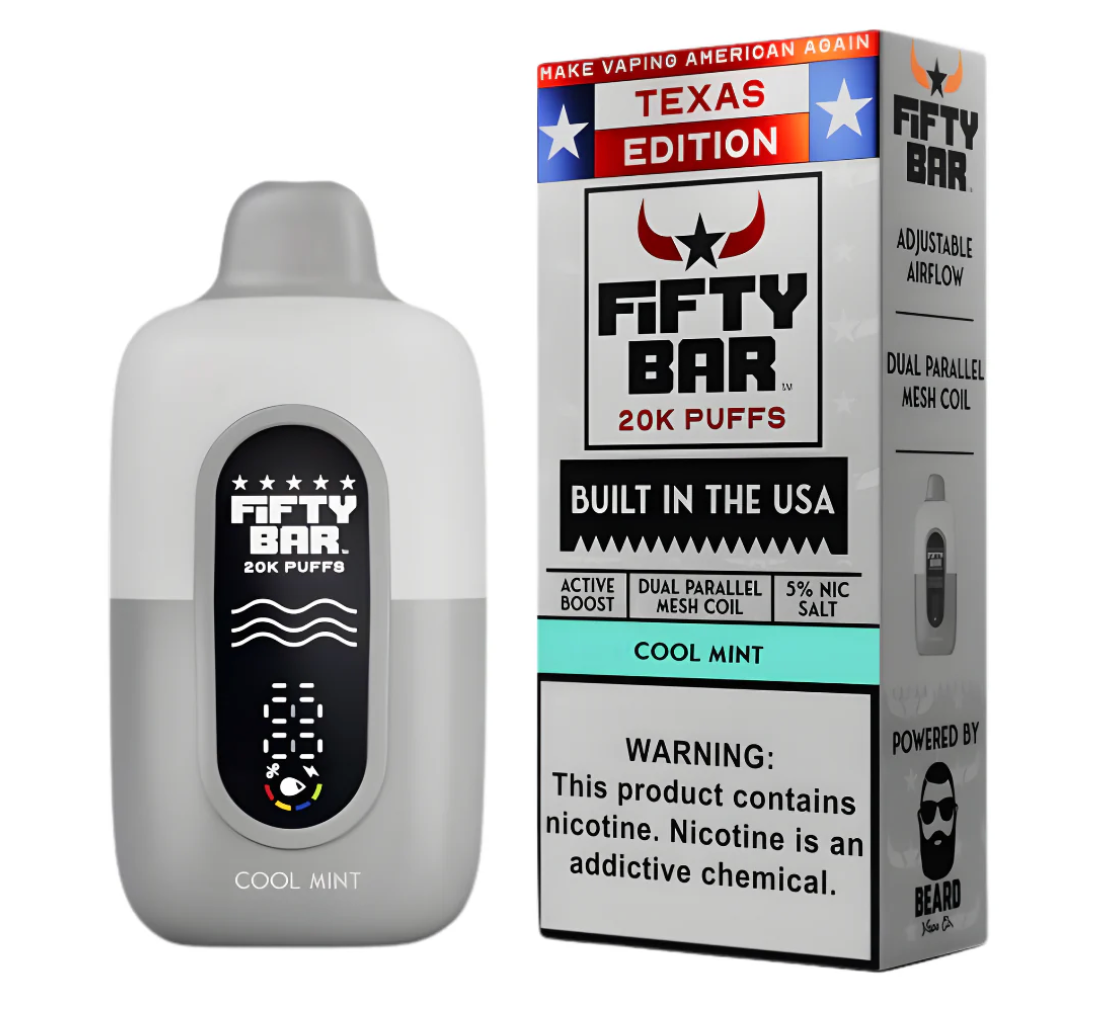 Fifty Bar 20K Texas Edition Disposable Vape