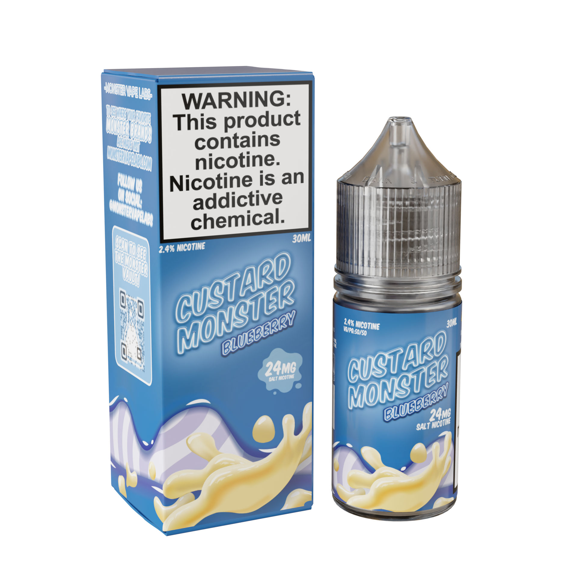 Custard Monster Salts 24mg