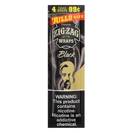 Zig Zag 'Rillo Wraps 4pk