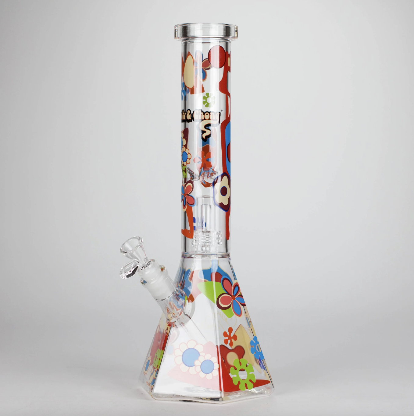 Cheech & Chong 15" Power To The Flower Water Pipe