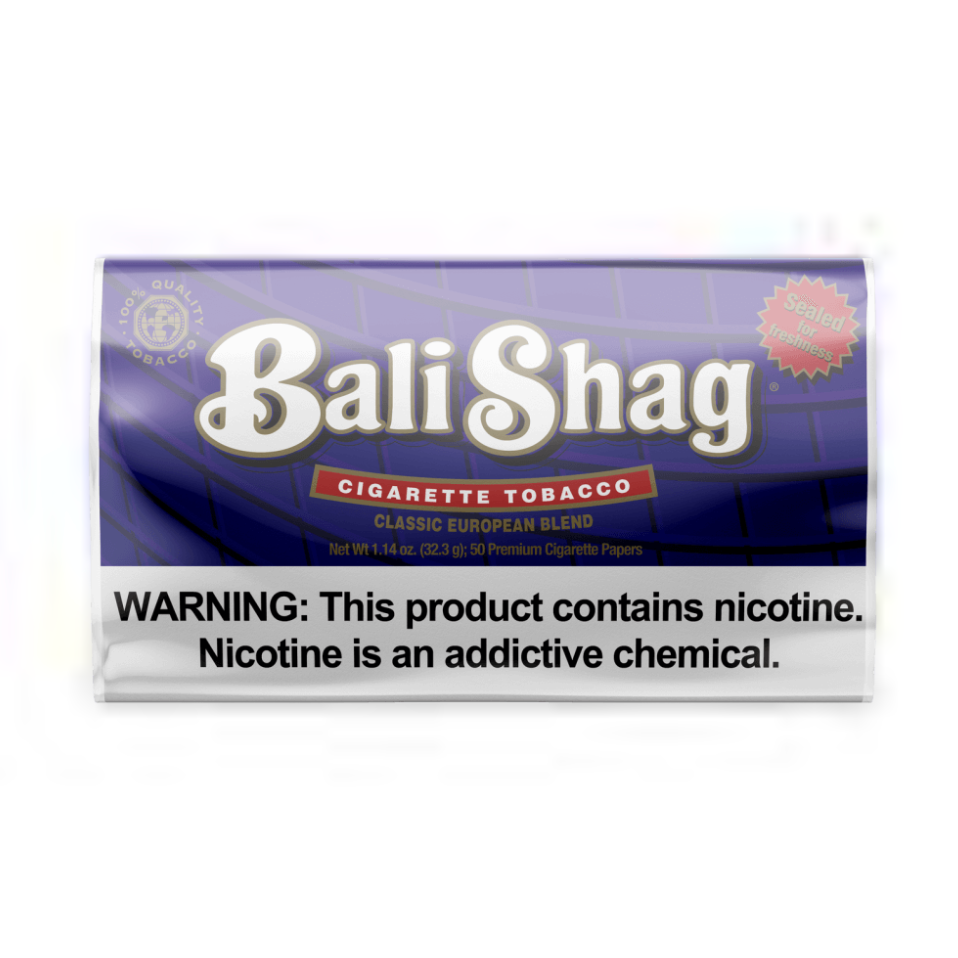 Bali Shag Navy Blue Shag Cigarette Tobacco (Pouch 1.14oz)