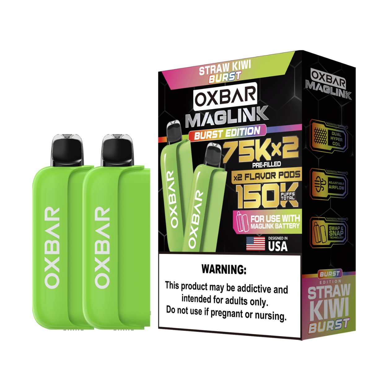 Oxbar MAGLINK 75K Prefilled Pod