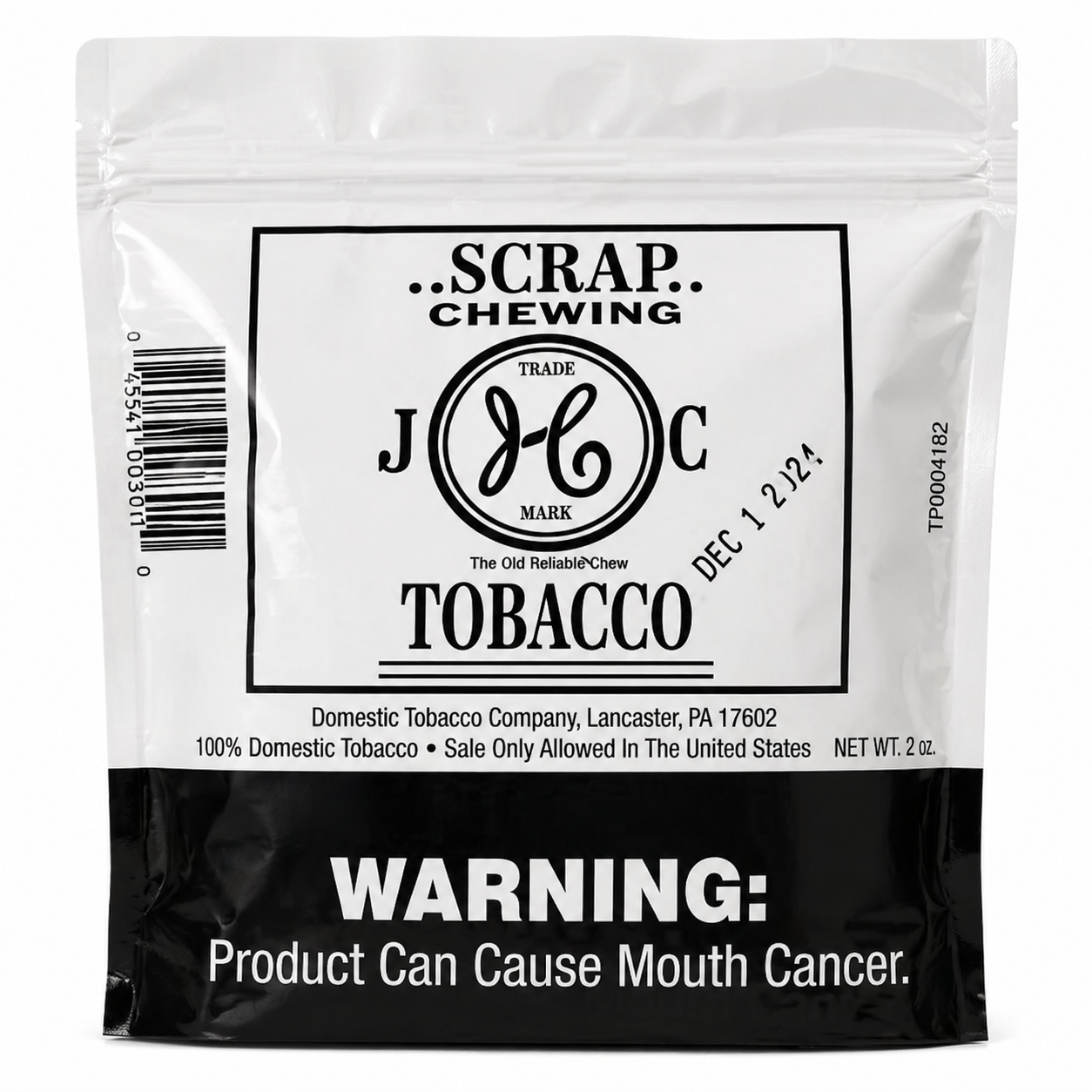 J.C. Scrap Chewing Tobacco