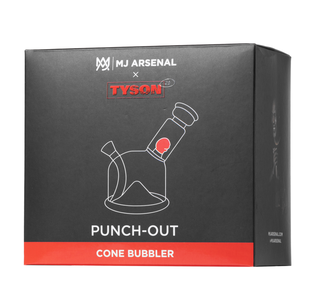 MJ Arsenal x Tyson Punch-Out Cone Bubbler