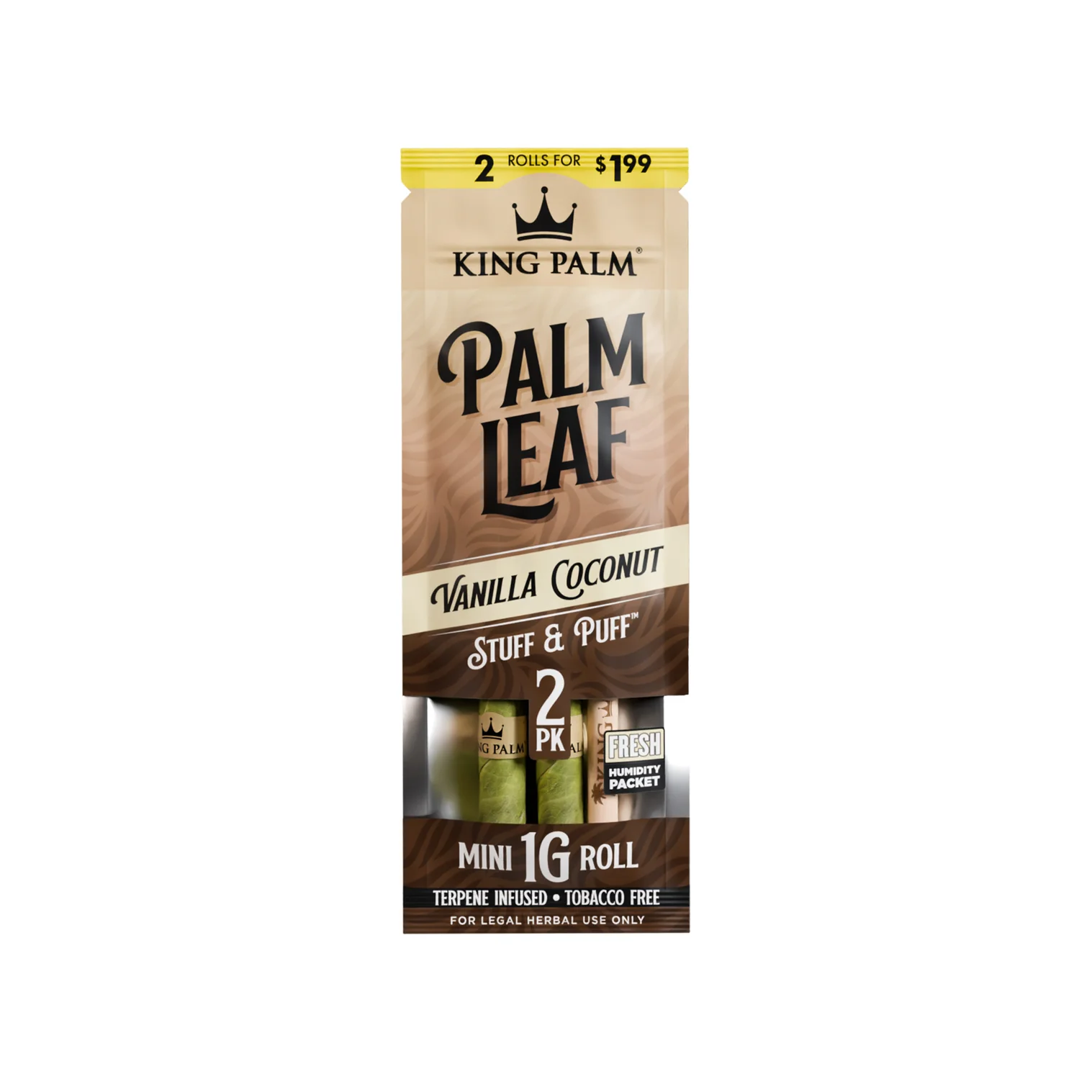 King Palm Leaf 2pk
