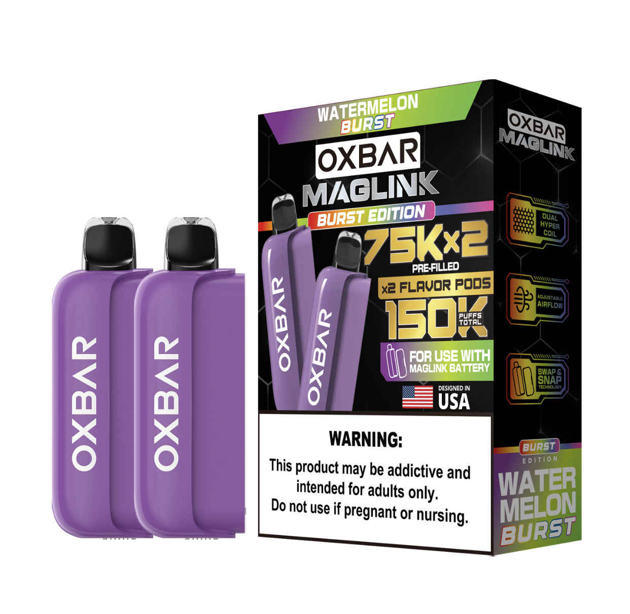 Oxbar MAGLINK 75K Prefilled Pod