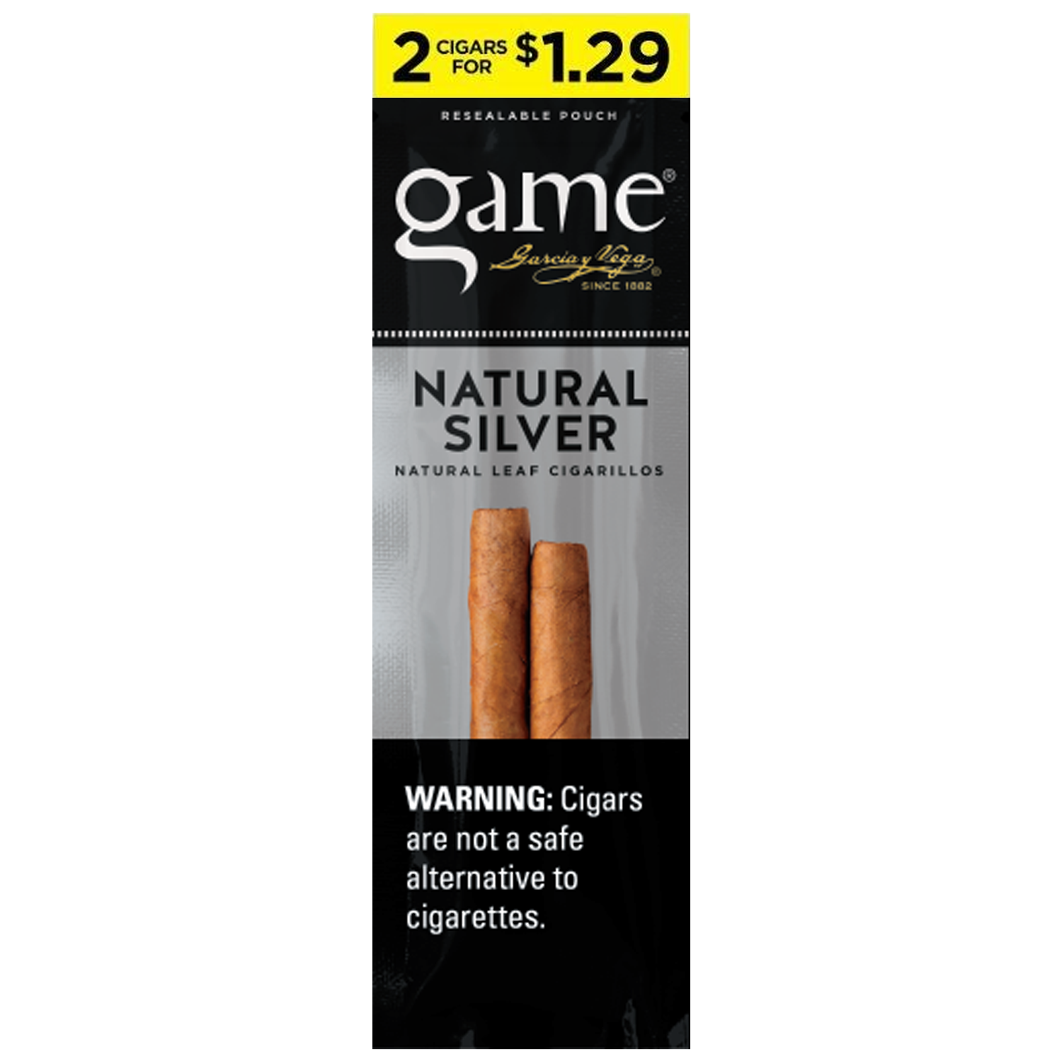 Game Cigarillos 2pk. ($1.29)