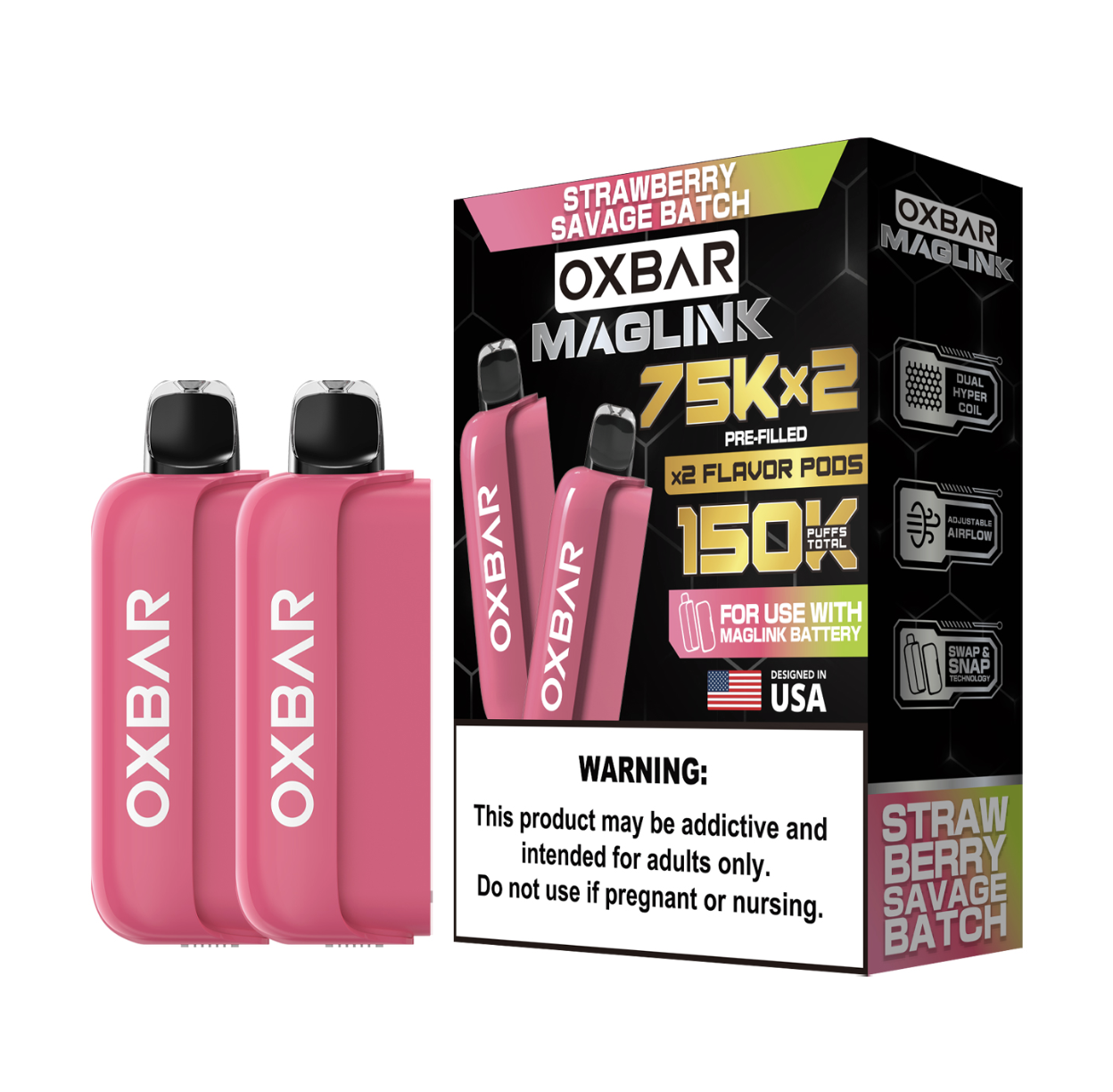 Oxbar MAGLINK 75K Prefilled Pod