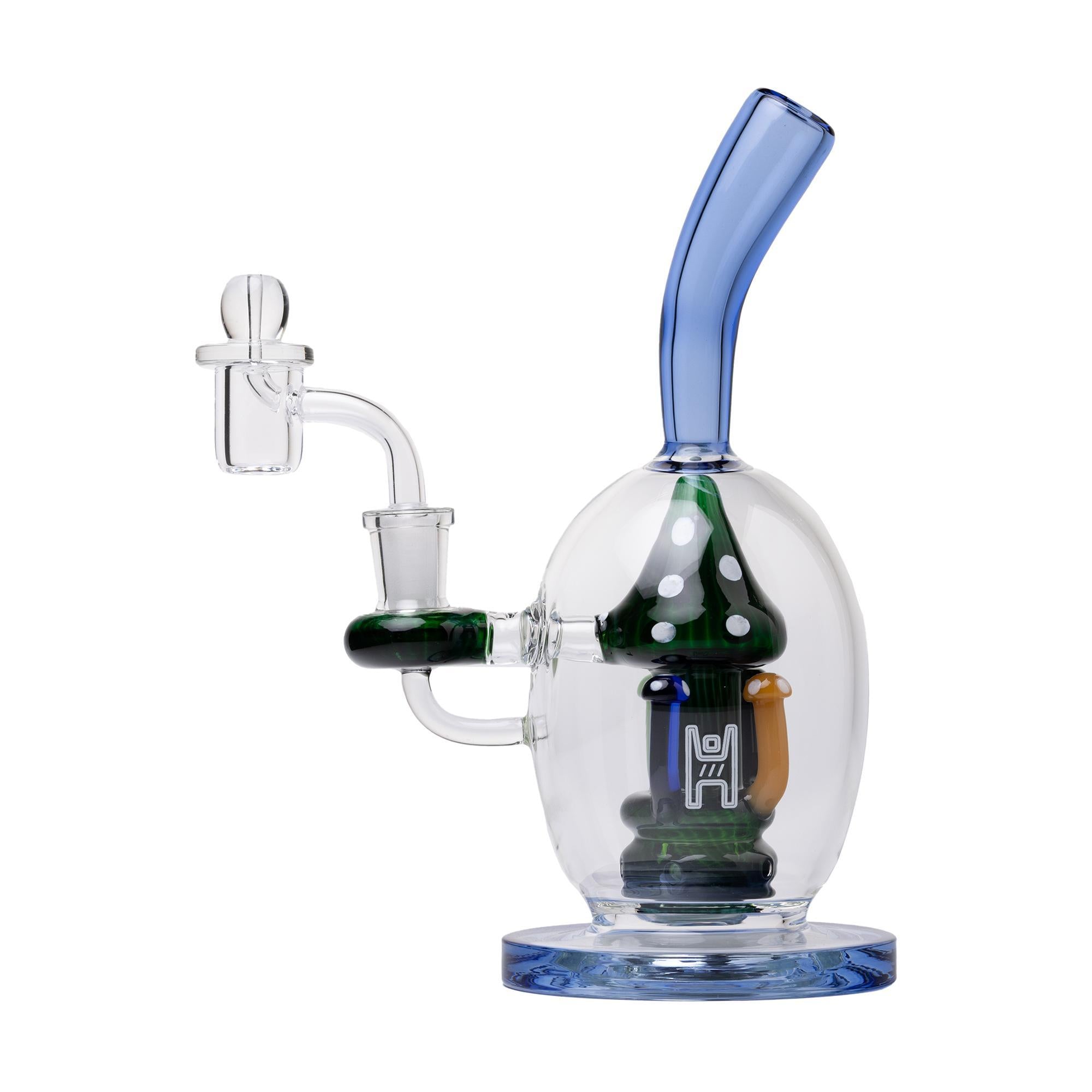 Human Grade Mushroom Globe Dab Rig