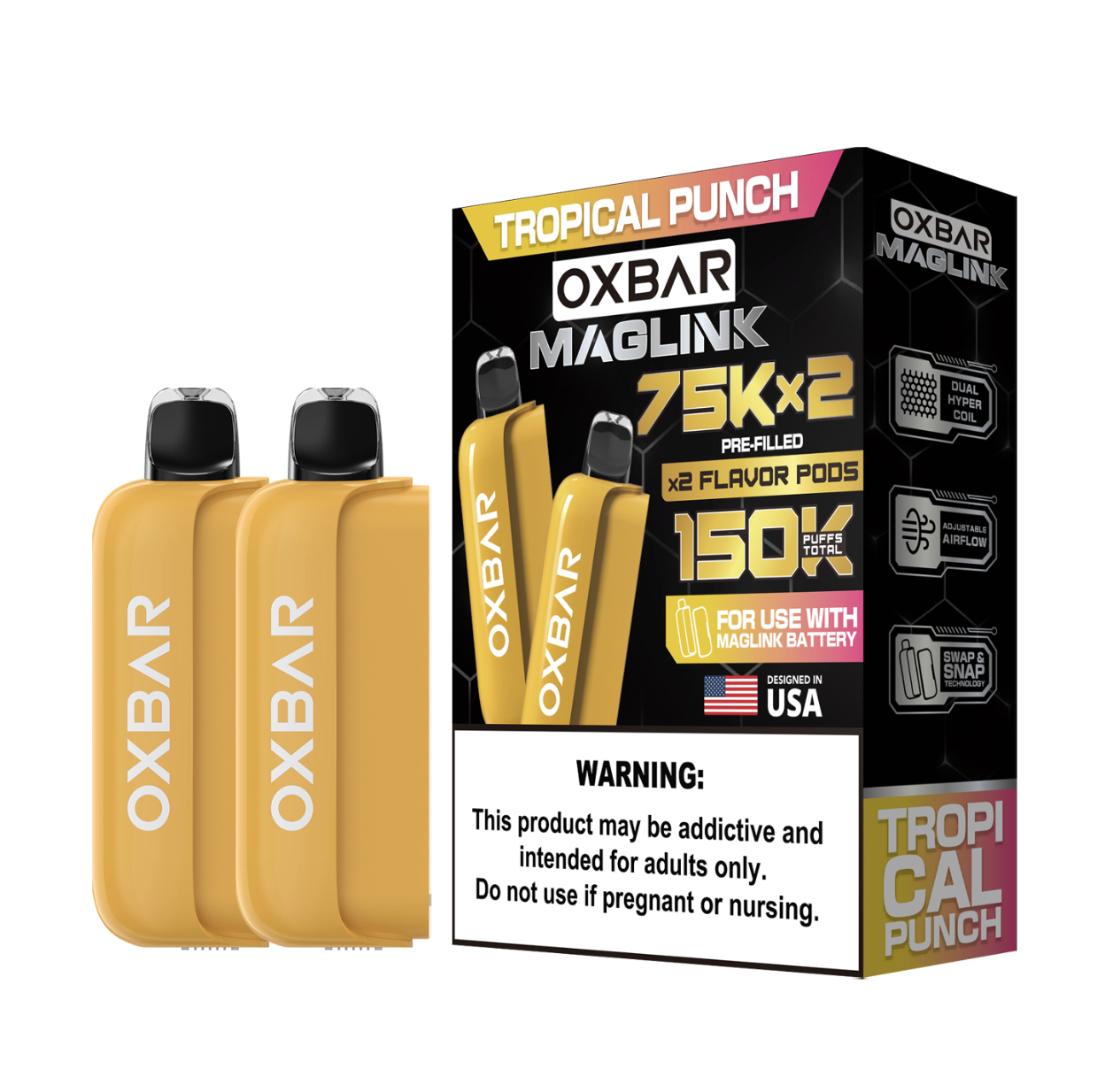 Oxbar MAGLINK 75K Prefilled Pod