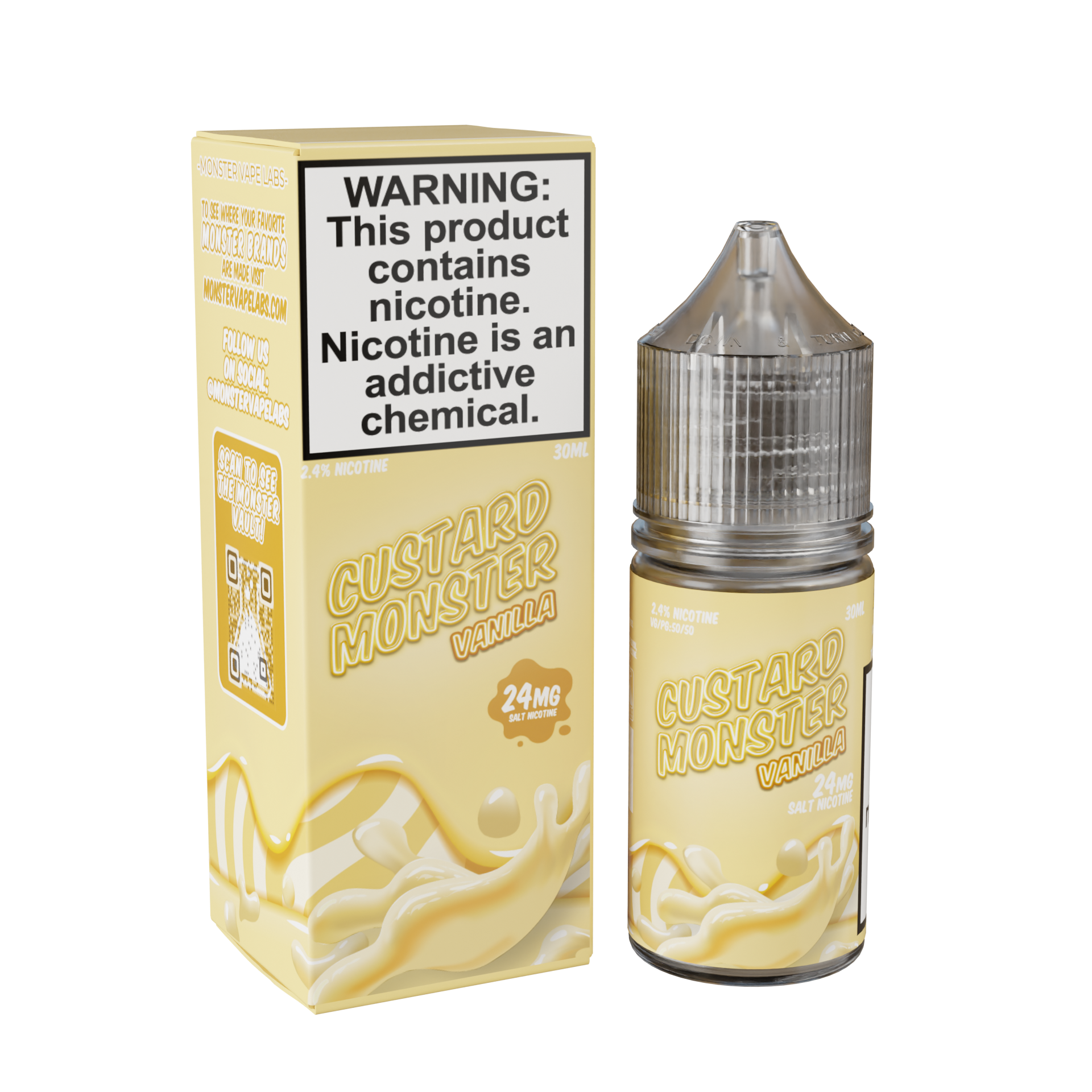 Custard Monster Salts 24mg