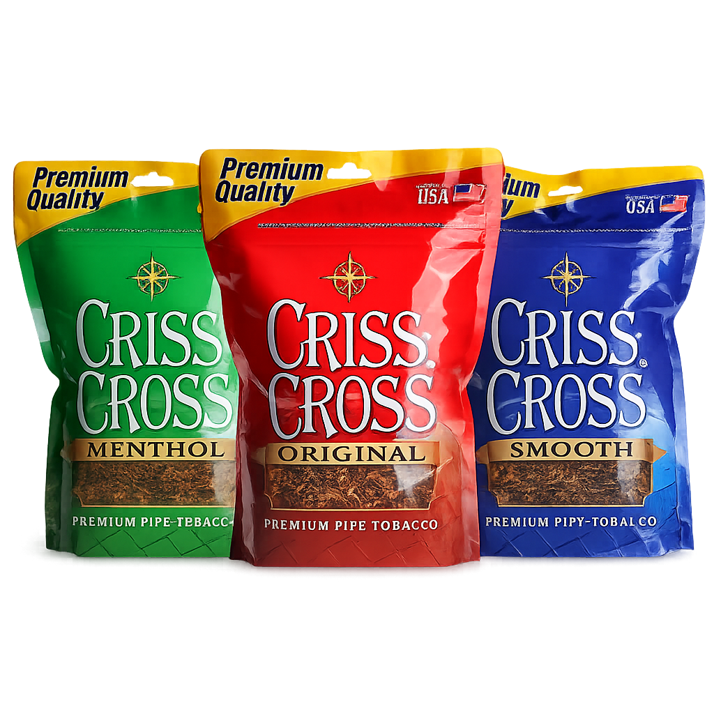 Criss Cross Pipe Tobacco 16oz