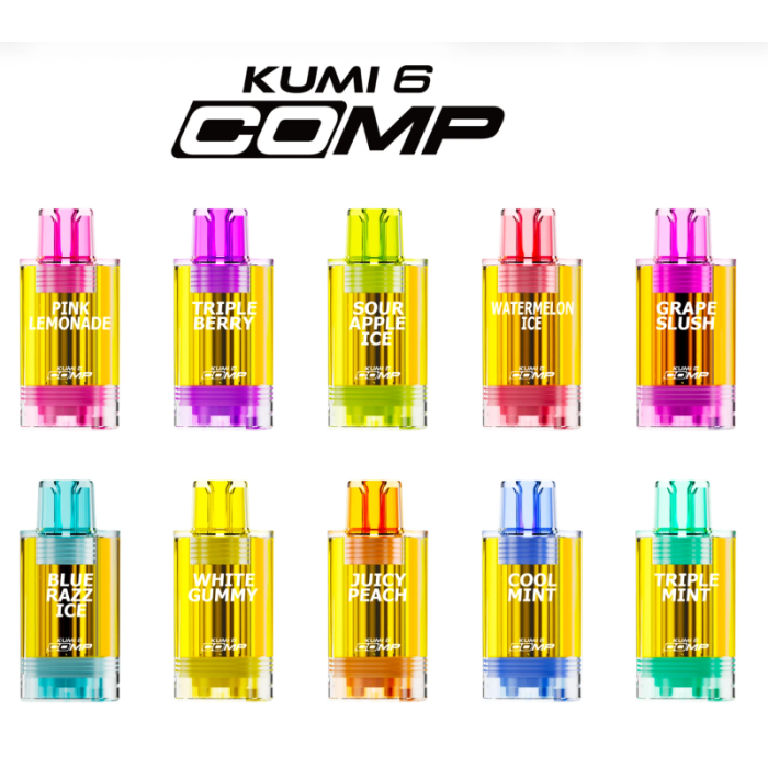 Kumi 6 Comp 50K Prefilled Pod