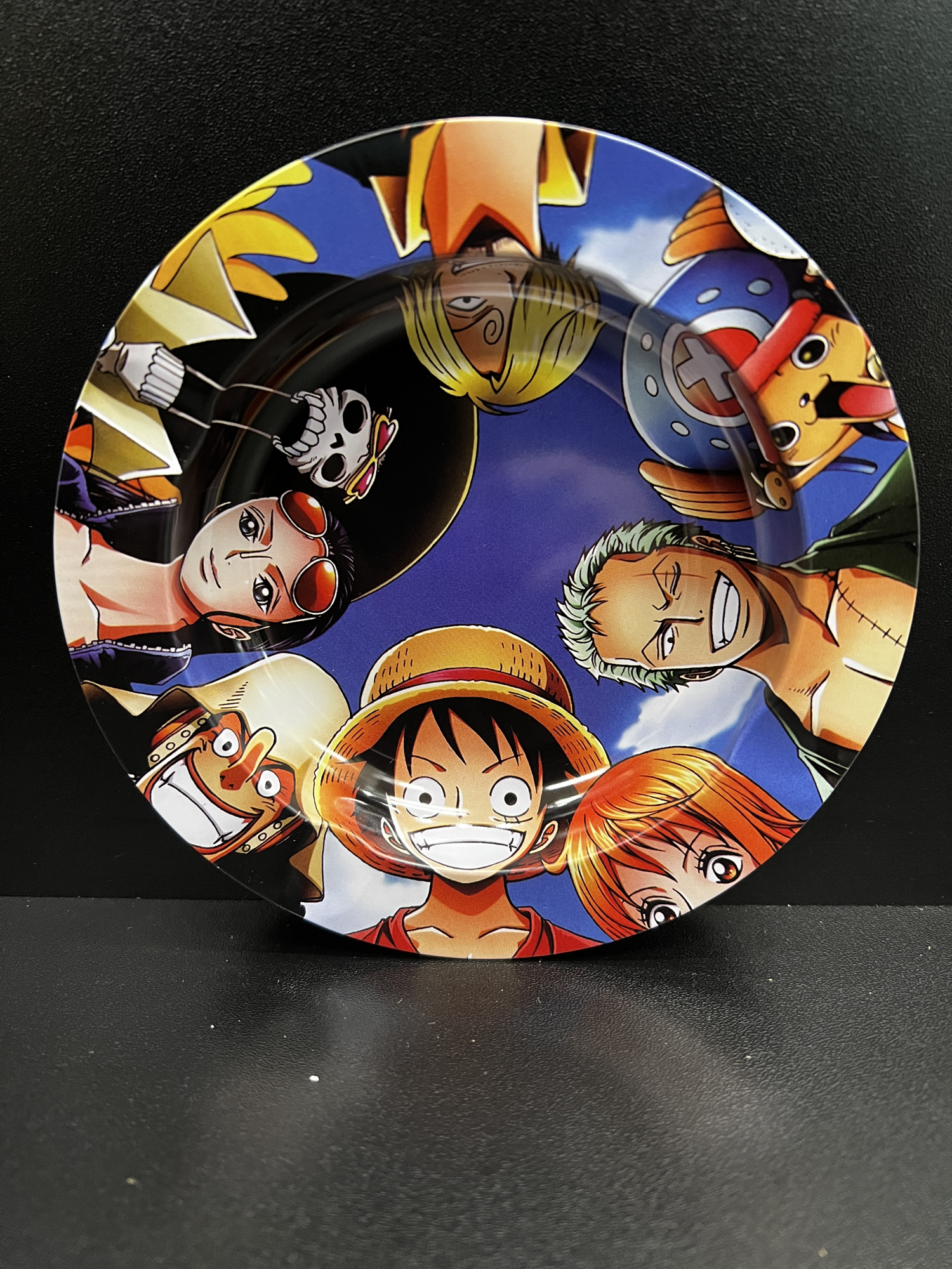 One Piece Small Metal Ashtray