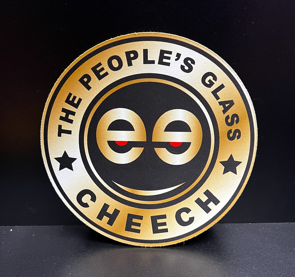 The People Glass – Cheech 8" Round Mat