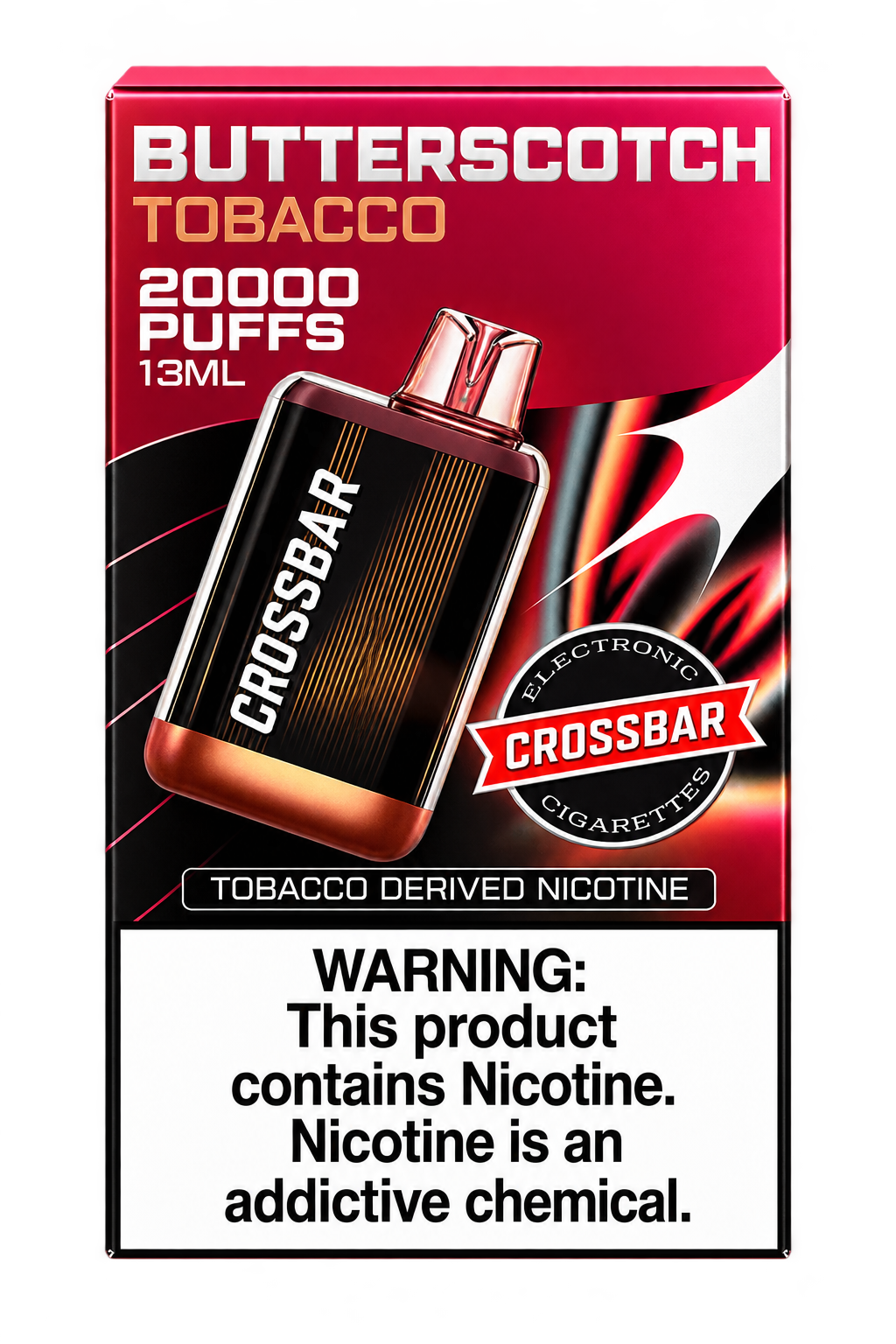 Crossbar 20K 50mg Disposable Vape