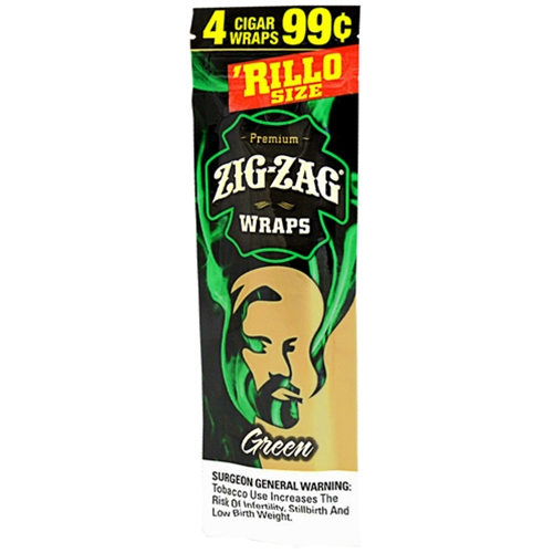 Zig Zag 'Rillo Wraps 4pk