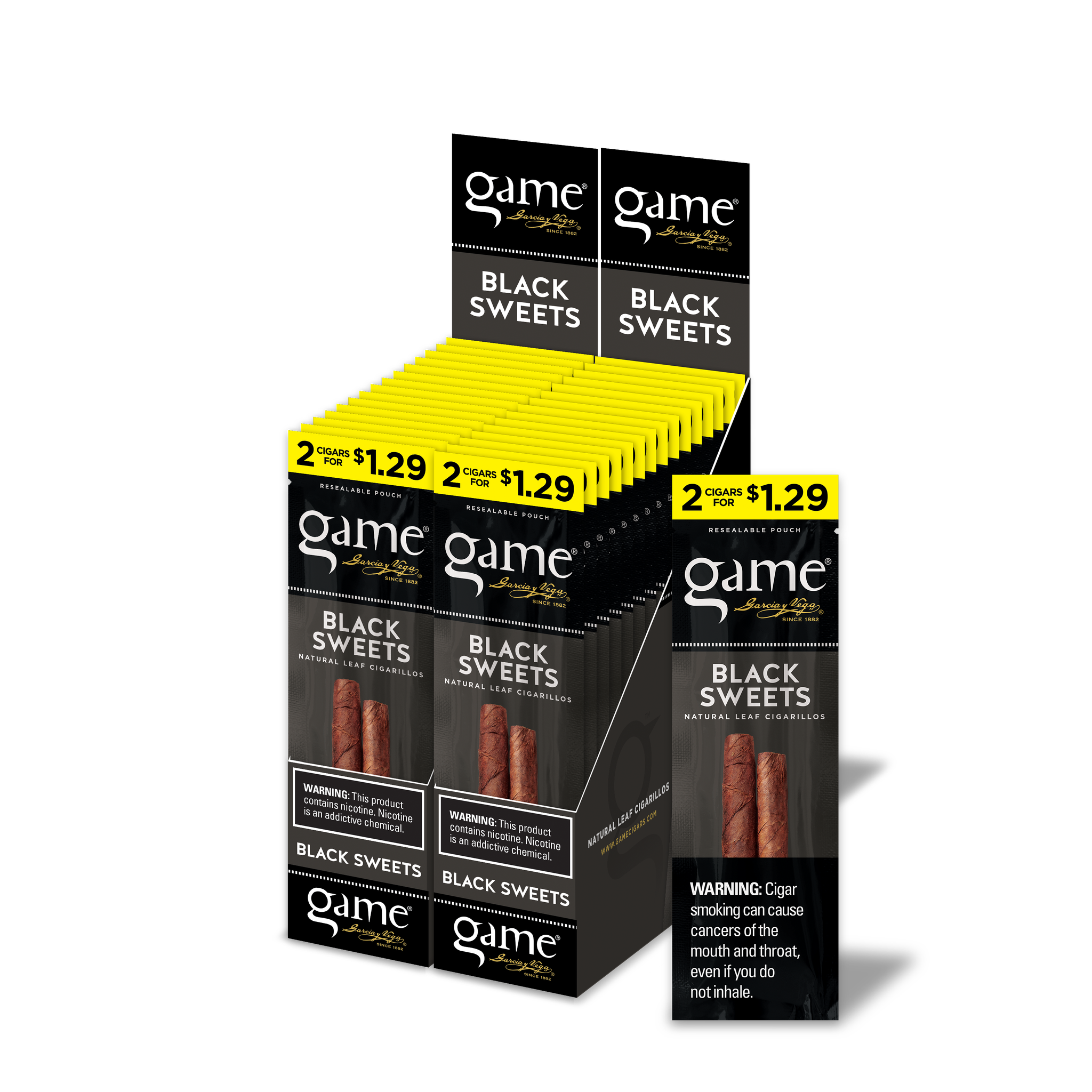Game Cigarillos 2pk. ($1.29)