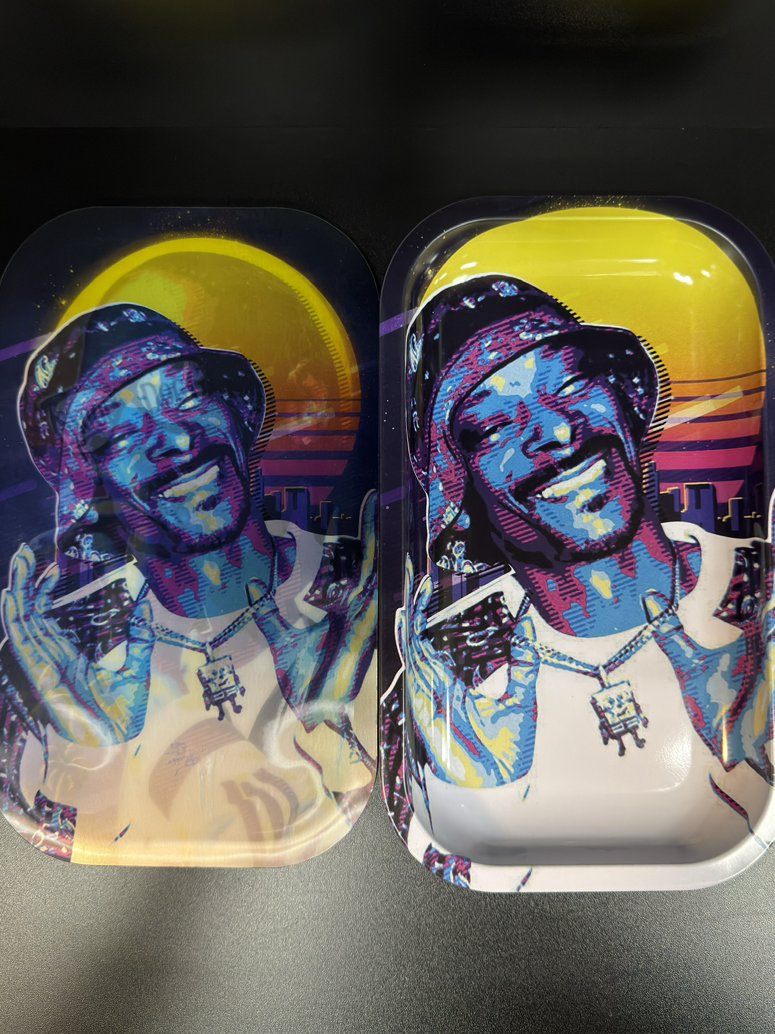 Snoop Dogg Metal Rolling Tray