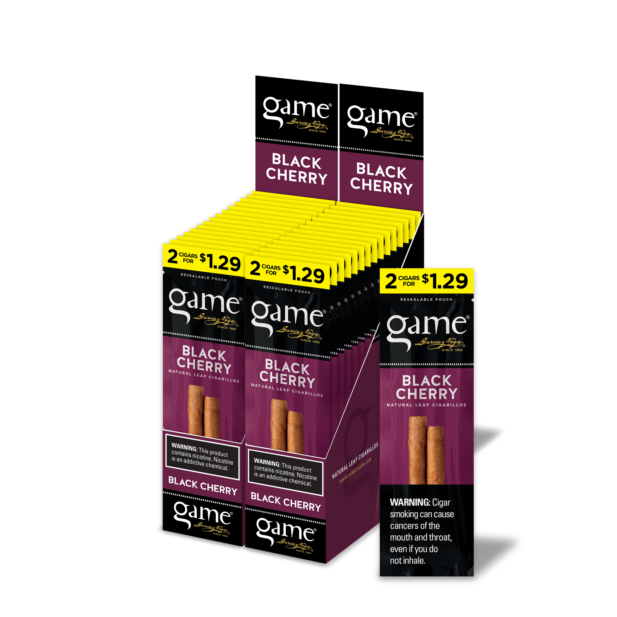 Game Cigarillos 2pk. ($1.29)