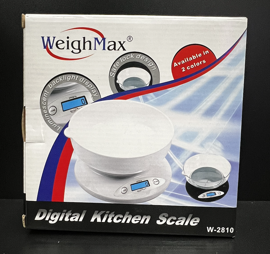 WeighMax Digital Kitchen Scale