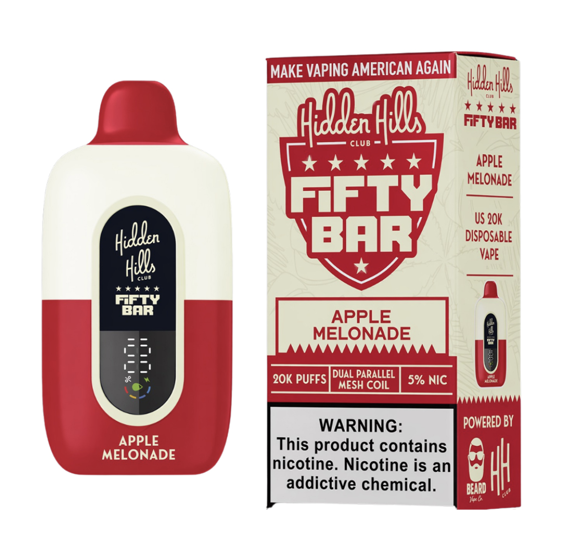 Fifty Bar 20K Hidden Hills Series Disposable Vape