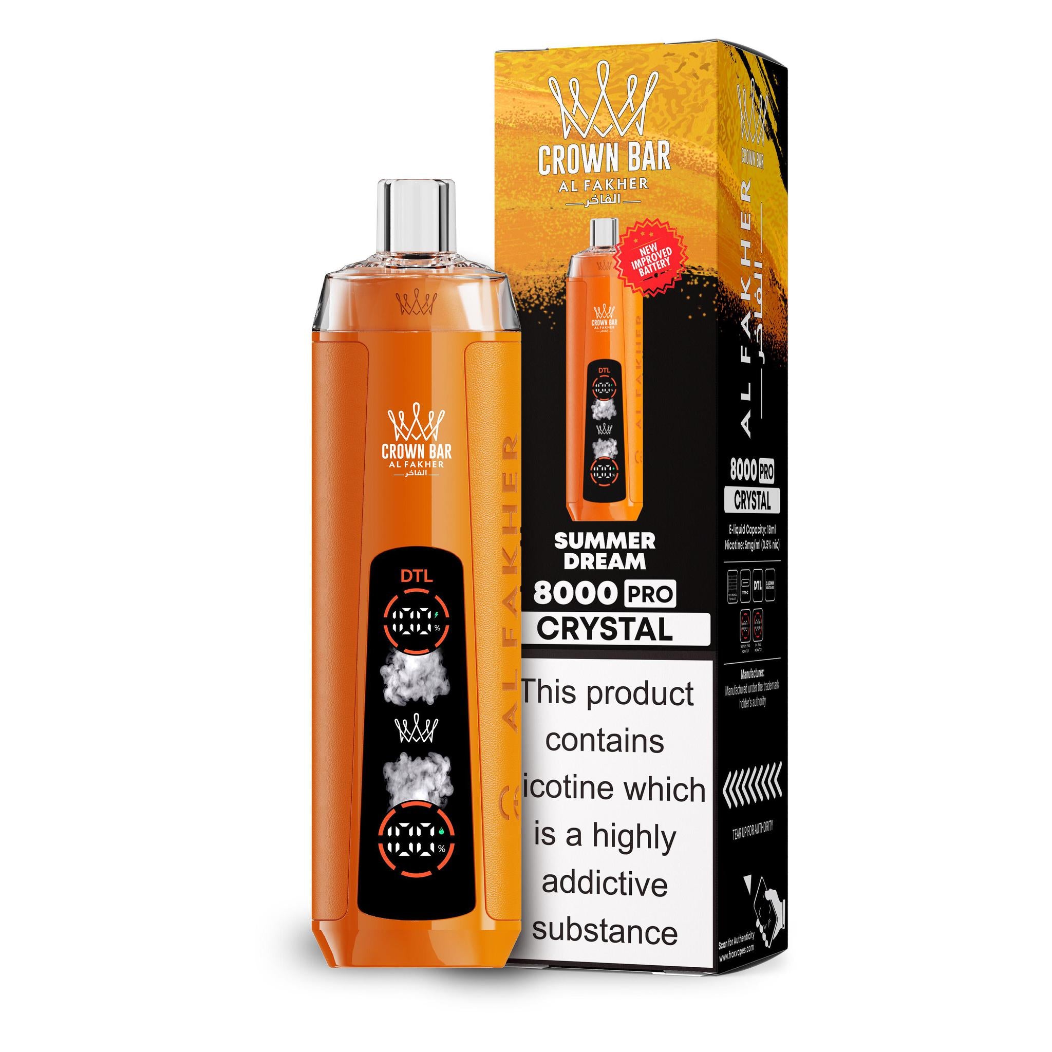 Crown Bar 8k Pro