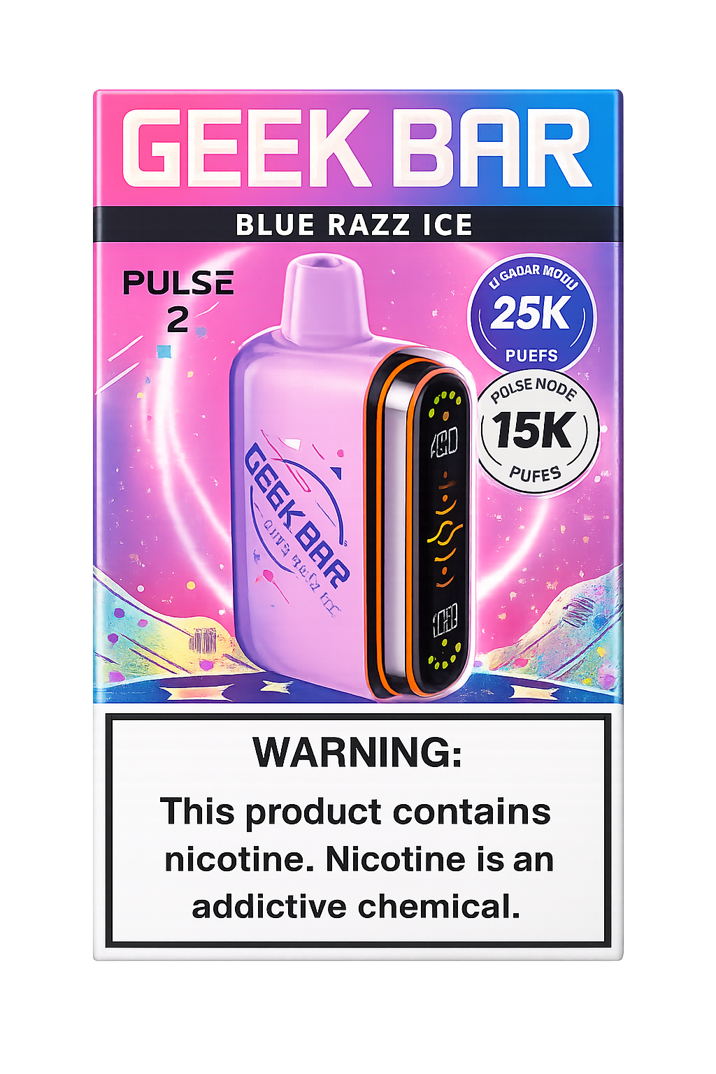 Geek Bar Pulse 2 25K Disposable Vape