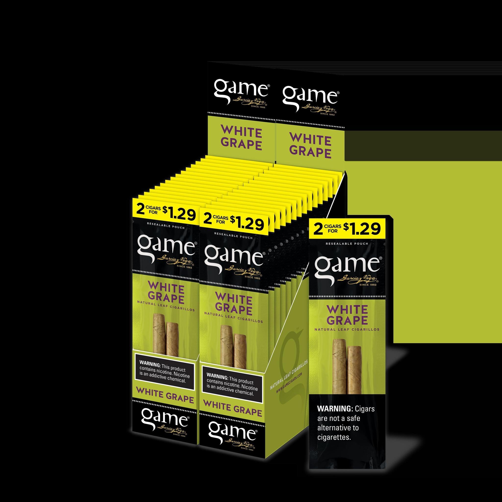 Game Cigarillos 2pk. ($1.29)